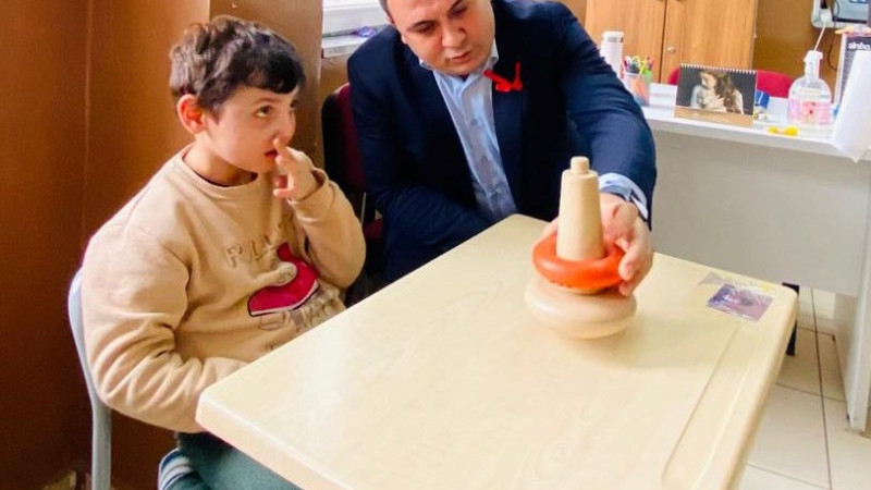 Kaymakam Dertlioğlu Özel öğrencilerle buluştu